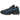 Nike Air Max 95 Thunder Blue baskets en vue laterale avec empeigne superposee bleue et grise, lacets et unites Air visibles dans la semelle