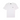 Stussy Melted Tee White baskets vue de face avec logo graphique accrocheur imprimé sur la poitrine et col rond classique en coton