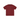 Stussy Basic Tee Wine baskets vue de face en bordeaux avec logo Stüssy blanc imprimé sur la poitrine gauche et le dos en coton classique