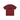 Stussy Basic Tee Wine baskets vue de face avec texture en coton bordeaux, logo classique sur la poitrine et coupe décontractée quotidienne