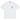 Stussy Well Suited Tee White baskets vue de face présentant le t-shirt blanc avec le logo Stüssy imprimé au centre de la poitrine.