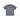 Stussy Stretch Tee Pigment Dyed Navy baskets vue de face du t-shirt bleu marine à manches courtes avec logo blanc sur la poitrine et col rond
