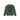 Stussy Stock Link Crew Pigment Dyed Pine baskets vue de face, montrant le logo brodé vert et la coupe col rond en coton teint en pigment