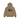 Stussy Basic Hoodie Army sweat-shirt avec vue frontale, couleur vert olive profond, logo Stussy blanc sur la poitrine et capuche à cordon.