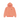 Stussy Basic Hoodie Pigment Dyed Sherbert baskets vue de face avec capuche à cordon, logo imprimé sur la poitrine et coupe décontractée