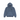 Stussy Stock Link Hoodie Pigment Dyed Navy sweat-shirt bleu marine avec logo Stüssy blanc classique sur la poitrine et capuche ajustable