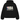 Fear of God Essentials x NBA Hoodie Black baskets vue de face d'un sweat à capuche noir avec logo de collaboration blanc et imprimé graphique