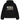 Fear of God Essentials x NBA Hoodie 'Black' baskets vue de face d'un sweat à capuche noir avec graphique Essentials blanc et logo NBA sur la poitrine