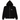 Stussy Basic Stussy Zip Hoodie Black baskets ne peut pas être affiché, c'est un sweat à capuche. Vue frontale avec fermeture éclair et logo blanc