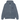 Stussy Modern Age Pigment Dyed Zip Hoodie Navy baskets vue de face du sweat à capuche zippé bleu marine avec capuche et logo Stussy visible sur le torse