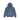 Stussy Wear Zip Hoodie Navy Pigment Dyed vêtements vue de face, construction en coton bleu marine, logo Stussy blanc sur la poitrine et zip