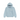 Stussy Built Tough Zip Hoodie Slate baskets vue de face du sweat à capuche zippé gris avec logo graphique sur la poitrine et cordons de serrage.