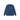 Stussy Basic LS Tee Navy baskets vue de face en coton bleu marine avec logo Stussy blanc classique sur la poitrine et manches longues