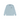 Stussy Basic LS Tee Slate baskets vue de face avec logo graphique imprimé sur la poitrine et le dos, manches longues en coton gris