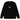 Stussy International L/S Tee Black baskets vue de face avec manches longues, col rond et graphique Stussy blanc imprimé sur la poitrine