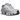 Nike Shox TL Metallic Silver baskets en vue sous angle avec une tige en mesh argenté métallique et des colonnes Shox noires