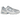 New Balance 530 Grey Matter Sea Blue baskets de profil avec une tige en mesh gris et bleu et le logo N