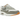 Nike Air Max 1 Light Iron Ore Flat Pewter baskets de profil avec empiècements gris et semelle blanche