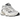 New Balance 9060 Sea Salt Castlerock baskets en vue sous angle avec empeigne en mesh gris clair et semelle intercalaire blanche