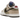 Nike Dunk Low Pegasus Pack Linen Phantom baskets de profil avec une empeigne en cuir beige et blanc et des lacets assortis