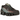 Nike Shox TL Velvet Brown Denim Turquoise baskets de profil avec une tige en denim marron, des details turquoise et une semelle amortissante.