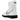 Nike Field General High Stranger Things baskets dans un profil latéral classique avec tige en cuir rouge et swoosh blanc