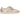 Adidas Samba LT Distressed Pack Cream White baskets en vue sous angle avec une tige en cuir crème et des lacets assortis