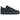 Nike Air Force 1 Low '07 Cordura Dark Obsidian baskets de profil avec une tige bleu foncé, des lacets et une semelle
