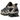 ASICS Gel-Quantum Kinetic Oatmeal Dark Taupe baskets de profil avec tige en mesh beige et semelle detaillee