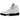 Jordan 5 Retro Medium Soft Pink baskets en vue laterale avec une tige rose, une semelle intercalaire blanche et une unite air