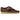 Clarks Originals Wallabee Harris Tweed Pack Brown baskets de profil avec tige marron en Harris Tweed, daim et semelle crêpe