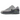 Nike Air Max 90 Premium Light Smoke Grey Volt baskets en vue laterale avec une empeigne grise, une semelle interieure blanche et des details