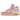 Jordan 4 Retro Iced Carmine baskets en vue laterale avec une tige rouge et blanche, des lacets et une unite Air visible