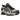 ASICS Gel-Quantum Kinetic Oatmeal Dark Taupe baskets en profil latéral avec du mesh beige et des détails marron foncé