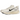 Nike Vomero 18 Summit White Coconut Milk baskets en vue laterale avec une tige blanche et beige, lacets et semelle