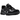 ASICS Gel-NYC 2.0 Graphite Grey Black baskets en vue latérale inclinée avec tige en mesh gris, détails noirs et semelle épaisse