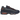 Nike Air Max 95 Logo Navy Orange baskets de profil avec des détails bleu marine et orange ainsi que des unités d'air visibles