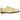 Nike Moon Shoe OG Soft Yellow Black Soft Pearl baskets en vue laterale avec tige jaune douce swoosh noir et semelle