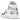 Jordan 1 Mid SE Metallic Silver baskets presentées de profil avec des superpositions argentées métallisées, une base blanche et des lacets