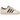 Adidas Superstar Wales Bonner White Brown Croc baskets en vue angulaire avec du cuir crocodile blanc, des details marron et des lacets