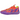 Puma LaMelo Ball MB.03 Lo Lava baskets en vue de profil avec une tige rouge et orange et une semelle crantée