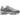 Nike Air Max 95 SE Big Bubble Grey Fog Silver baskets de profil avec une empeigne en mesh gris, des details argentés et des unités Air
