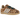 Adidas Samba OG Leopard Magic Beige baskets en profil latéral avec daim beige, détails léopard et semelle extérieure en gomme