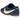 Nike Moon Shoe OG Midnight Navy Gum Light Brown Soft Pearl baskets en vue laterale avec tigebleu marine et semelle gomme
