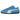 Puma Speedcat OG Team Royal White baskets en vue latérale inclinée avec tige en suède bleu, formstrip blanche et lacets plats