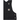 Carhartt Bib Overall Black baskets de face présentées en toile de coton noire résistante avec bretelles ajustables
