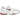 Nike Air Peg 2K5 White Coconut Milk Red baskets vue de profil avec une empeigne blanche et crème et des détails rouges
