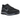 Nike Air Zoom Pegasus Premium Black Metallic Silver baskets de profil avec une tige noire, un swoosh argenté métallisé et des lacets