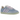 Adidas Samba OG Tactile Blue Ice Lavender baskets en profil latéral avec une tige en cuir bleu clair, des détails lavande et une semelle