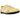 Nike Moon Shoe OG Soft Yellow Black Soft Pearl baskets en vue laterale avec des details jaunes et noirs et des lacets